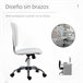  Cadeira de escritório Vinsetto 921-622V00WT Branco