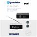 Relógio despertador Roadstar CLR-290D+/BK Branco