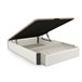 Sommier rebatível Luxury Premium 3D 135x190 Branco/cinza