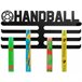 Porta-medalhas Handball Preto