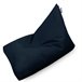Pyramid Puff Leatherette Outdoor Dark Blue HAPPERS HAPPERS Azul Marino