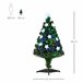 Árvore de Natal HOMCOM 02-0344 Verde