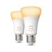 Lâmpada Inteligente Pack de 2 E27 Branco