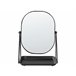 Beliani Espelho de maquilhagem CORREZE 24x15 Preto