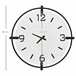  HOMCOM 830-638V00WT Relógio de parede Multicor