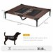 Cama Elevada para Cães PawHut D04-033 Multicor