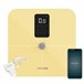 Balança digital para casa de banho Surface Precision 10400 Smart Healthy Vision Amarelo