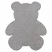 SHAPE 3146 tapete de lavagem moderno shaggy urso Teddy 80x96 Cinza
