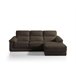 Chaise Longue WILLY derecho Chocolate