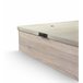 ATENAS Sofá de arrumação dobrável com capa estofada em madeira 3D 90x190 Madeira
