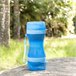 Garrafa com Depósito de Água e Comida para Animais de Estimação 2 em 1 IG816711 Azul