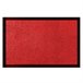  Acomoda Textil - Tapete de entrada absorvente para interiores e exteriores 60x80 Vermelho