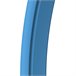 Starmatrix RIOXXL 40 litros de duche de polietileno curvo com aquecimento solar, Cinza Azul