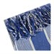  Acomoda Têxtil - Colcha Multiusos para Sofá e Cama, Mandala com Franjas. Azul