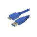 Cabo USB 3.0 A para Micro USB B CMUSB3.0 Azul