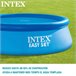 Cobertura solar INTEX para piscinas redondas Azul