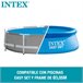 Cobertura solar INTEX para piscinas Easy Set ou Metal Frame Azul