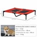 Cama Elevada para Cães PawHut D1-0238 Vermelho