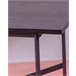 Mesa de jantar retangular em madeira de carvalho  - Blackstorm 140x80 Preto
