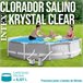 Clorador de água salgada INTEX Krystal Clear QS200 Branco
