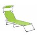Beliani Cadeira lounge/relax FOLIGNO Verde