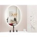 Beliani Espelho de Casa de Banho MAZILLE GR242213181