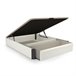 Sommier rebatível Luxo Max 3D 150x190 Branco/cinza