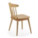  Conjunto de 2 cadeiras de jantar em madeira Ben Carvalho
