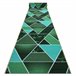 Corredor antiderrapante TRÓJKĄTY triángulos 57x440 Verde