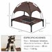 Cama elevada para animais de estimação PawHut D04-057 