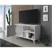  Móvel de TV para sala de estar - 57 x 95 x 40 cm - TV de 32/40 95 Branco/cinza