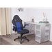 Cadeira gaming de escritório IRENE Azul/ Preto