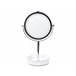 Beliani Espelho de maquilhagem SAVOIE 20x15 Branco/ Preto
