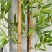 Bambú Artificial PE, PP, Cimento Outsunny, casa - decoração Verde