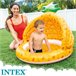 Piscina insuflável com sombrinha de ananás INTEX Laranja