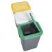 Definir 3 caixas de reciclagem Cinza
