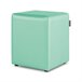 Puff Cube Leatherette Interior Blue Happers HAPPERS Verde