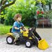 Trator a Pedal para Crianças HOMCOM 341-018V00YL Amarelo