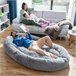 Cama de Cães para Humanos | Human Dog Bed XXL Cinza