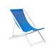 Beliani Cadeira lounge/relax LOCRI II Azul
