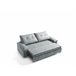 Sofá cama MIXX com almofadas no encosto Cinza
