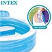 Piscina insuflável INTEX com poltrona 229x218x79 cm - 640 l Azul