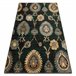 Tapete de lã POLONIA Olivo Ornamento 170x235 Verde