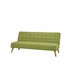 Sofá cama de tecido OLIVIA Verde