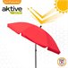 Filtro uv guarda-chuva Aktive Beach Vermelho