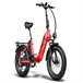 FAFREES FF20 Polar Bicicleta Elétrica - 500W Autonomia 110KM Travões de Disco Vermelho