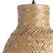 Lâmpada de teto de bambu Nomi, diâmetro 31 cm Amarelo