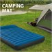 Colchão inflável duplo TruAire Camping Matress c/inflador incluído INTEX Azul