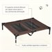 Cama Elevada para Cães PawHut D04-033 Multicor