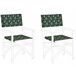 Beliani Cobertura para cadeira de jardim CINE 52x45 Verde Escuro